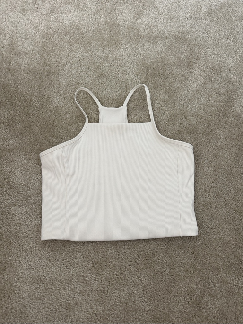 The North Face Ribbed Crop Tank